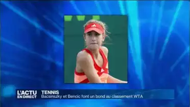 Bacsinszky et Bencic font un bond au classement WTA