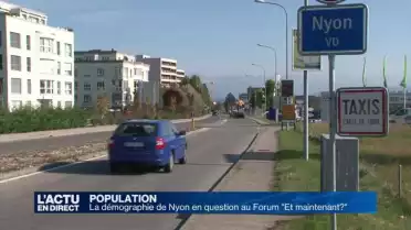 La démographie de Nyon en question au Forum "Et maintenant?"