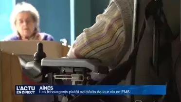 Les Fribourgeois plutôt satisfaits de leur vie en EMS