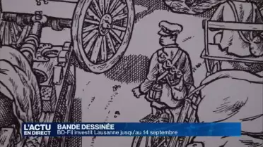 BD-Fil investit Lausanne jusqu&#039;au 14 septembre