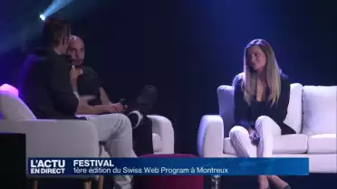 Le web en tête d&#039;affiche à Montreux
