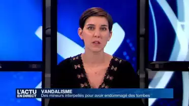 Des mineurs interpellés pour avoir endommagé des tombes