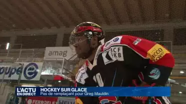 Hockey: Greg Mauldin ne sera pas remplacé