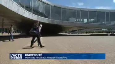 Moins de nouveaux étudiants à l&#039;EPFL
