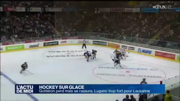 Gottéron perd mais se rassure, Lugano trop fort pour le LHC