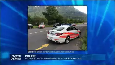 700 véhicules contrôlés dans le Chablais mercredi
