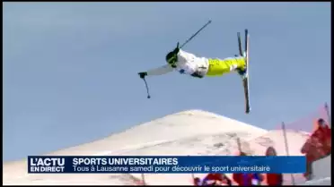 Tous à Lausanne samedi pour découvrir le sport universitaire