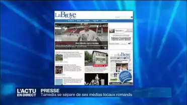 Tamedia se sépare de trois journaux locaux