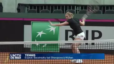 Exploit: Bacsinszky bat Sharapova à Wuhan