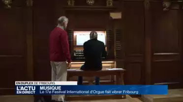 Le 17e Festival International d&#039;Orgue fait frémir Fribourg