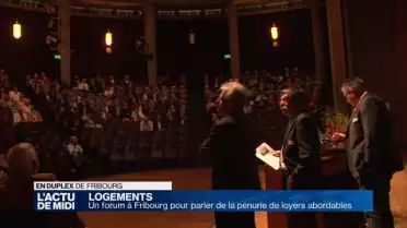 Les logements d&#039;utilité publique en discussion à Fribourg