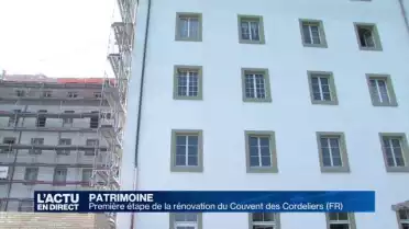 Première étape de la rénovation du couvent des Cordeliers