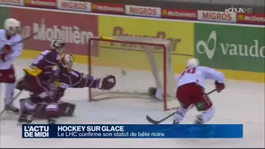 Hockey: le LHC confirme son statut de bête noire