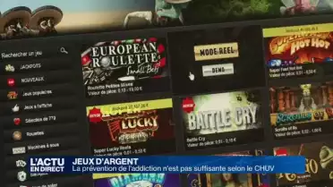Addiction aux jeux d&#039;argent : le CHUV demande plus de moyens
