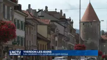 Yverdon : les candidats à la syndicature sont connus