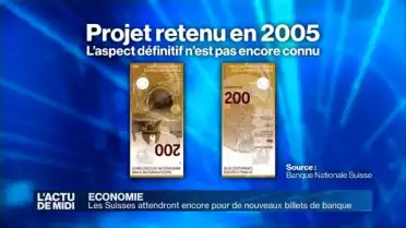 Les Suisses attendront pour de nouveaux billets de banque