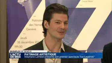 &quot;Ice Legends&quot; le nouveau spectacle de Stéphane Lambiel