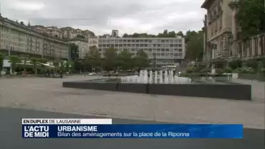 Aménagements de la place de la Riponne : l&#039;heure du bilan