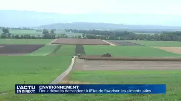 Deux députés veulent que les aliments sains soient favorisés