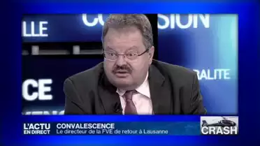 Crash d&#039;hélicoptère: le Directeur de la FVE rapatrié au CHUV