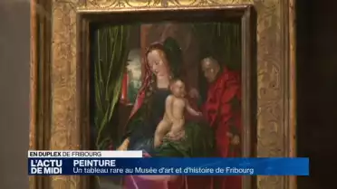 Un tableau rare au musée d'art et d'histoire à Fribourg