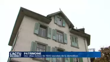 Les villas &quot;1900&quot; des Daillettes ne seront pas rasées