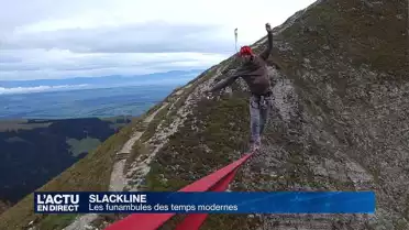 Les highliners: les funambules des temps modernes