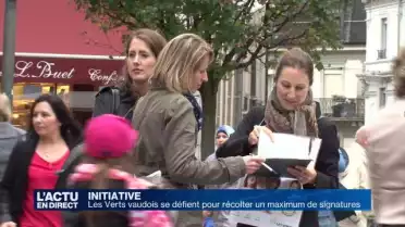 Une &quot;battle&quot; au sein des Verts pour récolter des signatures