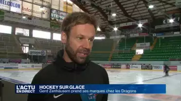Gerd Zenhäusern prend ses marques chez les Dragons