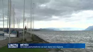 Grosse perturbation ce mardi avec des vents jusqu&#039;à 90 km/h