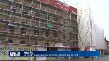 Vaud et Fribourg touchés par de forts vents