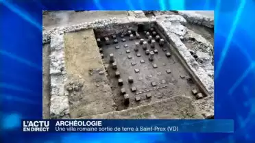 Une villa romaine sortie de terre à Saint-Prex