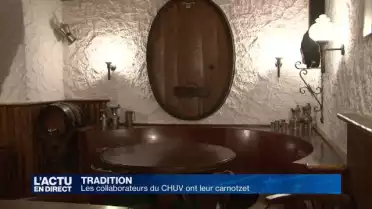 Les collaborateurs du CHUV ont leur carnotzet