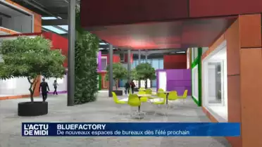 Parc Bluefactory: projet de 150 bureaux dès l&#039;été prochain