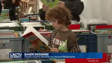 Objets Volants Identifiés en vue au festival BédéMANIA