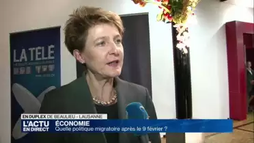 Rendez-vous économique: débat sur la politique migratoire