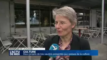 Projets de lois vaudois présentés aux assises de la culture