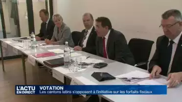 Les cantons latins contre l&#039;abolition des forfaits fiscaux