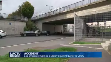 Les enfants renversés à Malley ont pu quitter le CHUV