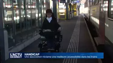 Une association réclame plus d&#039;aide dans les trains