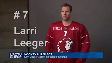 Larri Leeger rejoint l&#039;équipe nationale