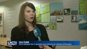 Nyon désigne 4 lauréats pour les prix et mérites artistiques