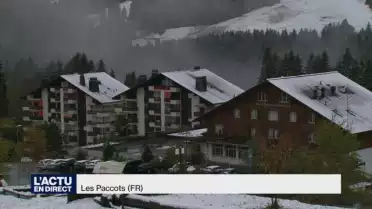 La neige est tombée en dessus de 800 mètres