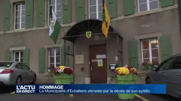 La Municipalité d'Echallens pleure son syndic