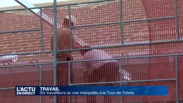 Travail au noir à la Tour-de-Trême