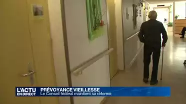 Le Conseil Fédéral maintient &quot;Prévoyance vieillesse 2020&quot;