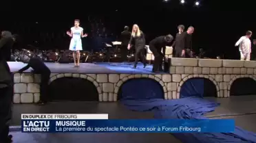 Les ponts de Fribourg à l&#039;honneur avec le spectacle Ponteo