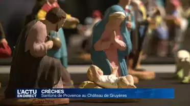 Santons de Provence au Château de Gruyères