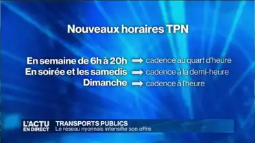 Le réseau nyonnais intensifie son offre