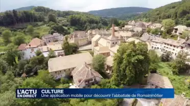 Une application pour découvrir l&#039;abbatiale de Romainmôtier